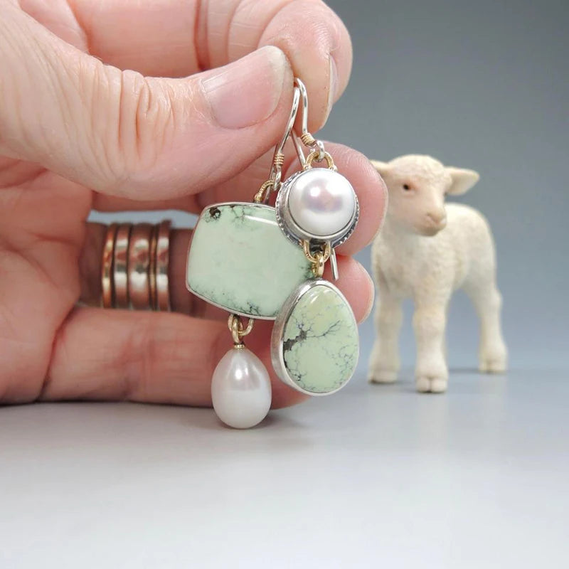 Antique Zirconia Earrings