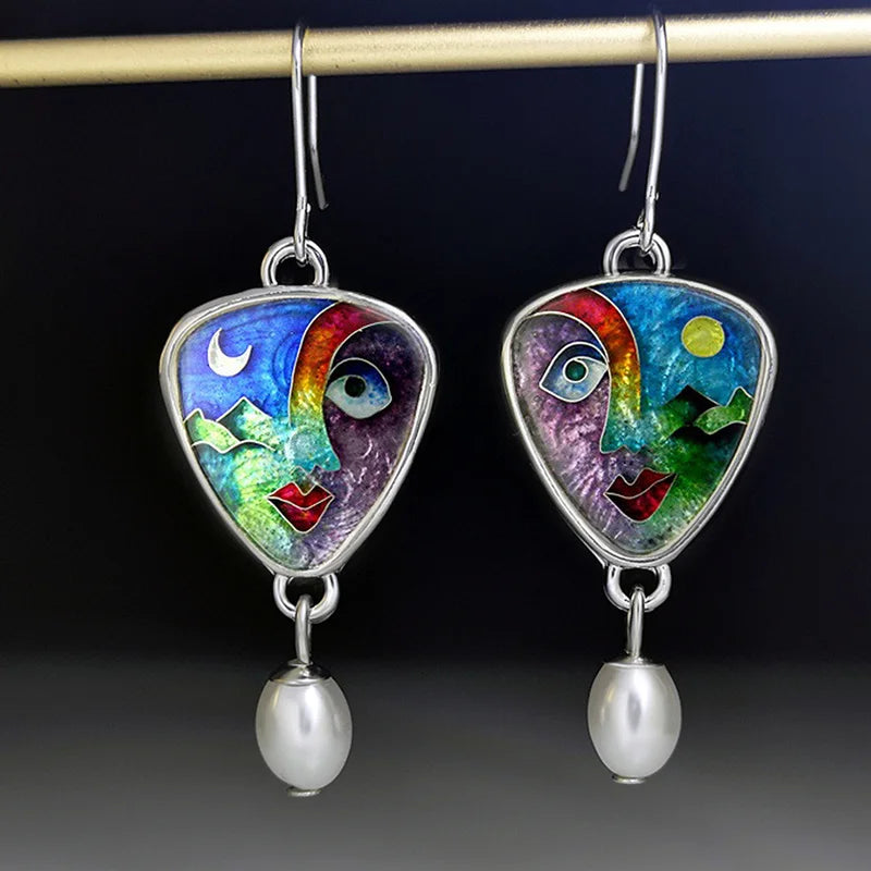 Vintage Artistic Earrings